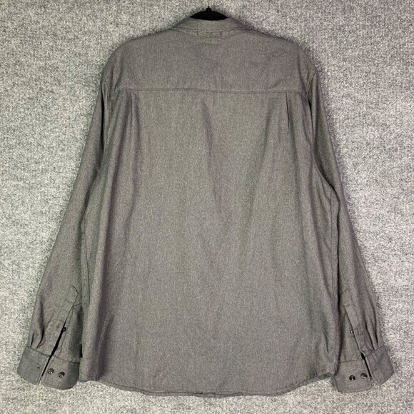 The North Face‎ Shirt Men Sz XL gray Button Down long sleeve - Picture 2 of 9